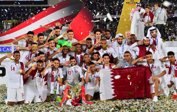 فوز المنتخب العنابي القطري بلقب كأس آسيا
