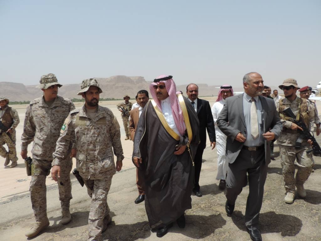 السفير السعودي لدى وصوله سيئون
