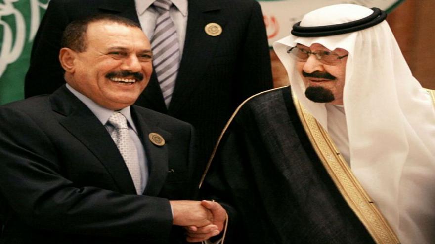 صالح والملك عبدالله