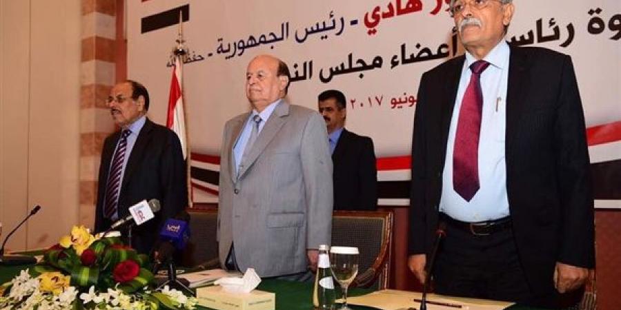 الرئيس هادي في جلسة مجلس النواب اليمني