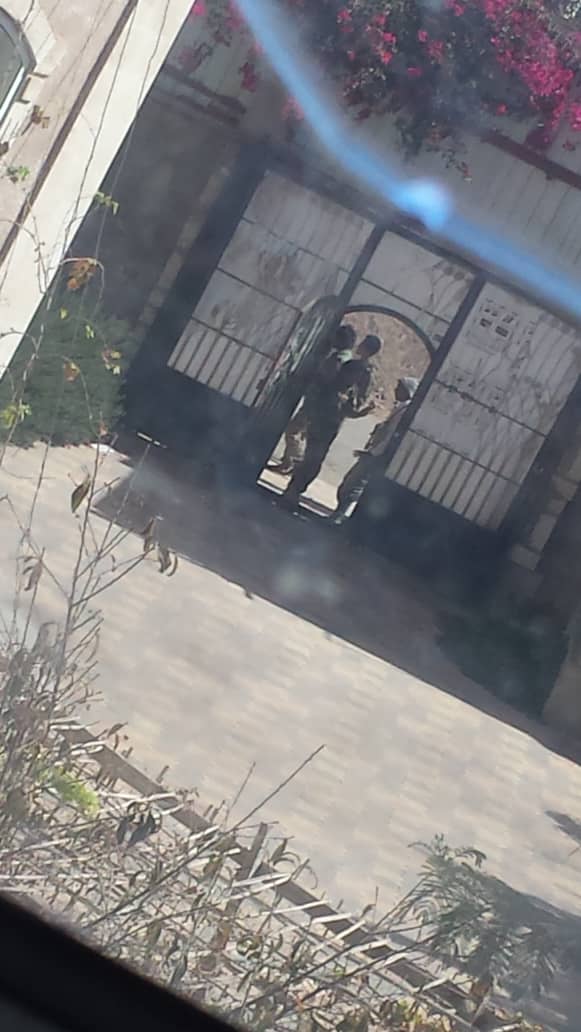 صورة أثناء الإقتحام