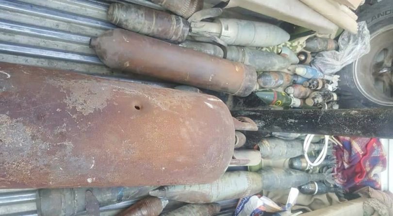 مصنع متفجرات في تعز