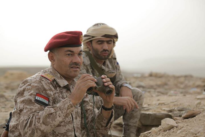 قائد المنطقة العسكرية الثالثة اليمني اللواء فيصل حسن