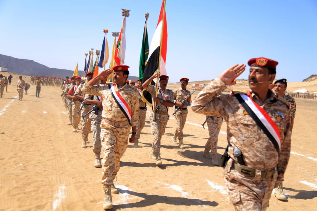 عروض عسكرية في مأرب