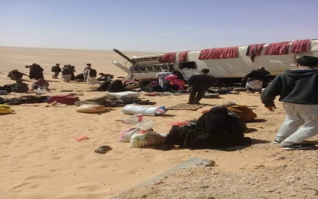 حادث مروع بالعبر